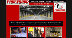 Desktop Screenshot of preferredelectrical.com